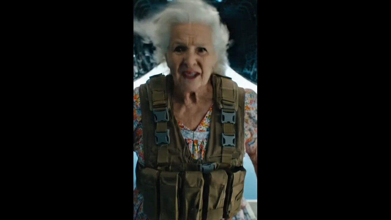Grandma is lit