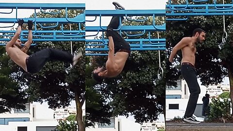 Treino de Calistenia + Experiência na Marinha