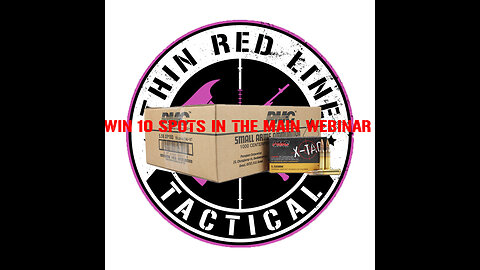 1000rd of PMC X-TAC MINI #1 FOR 10 SPOTS IN THE MAIN WEBINAR