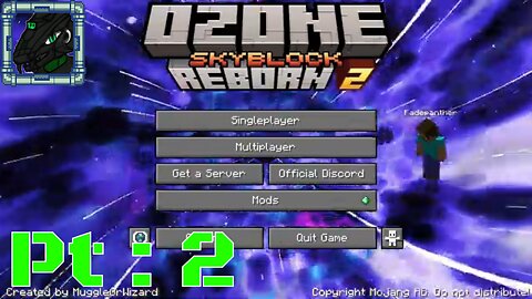 Ozone Skyblock Reborn 2 Pt 2 {Getting some lava and the start of the inf cobble stone}