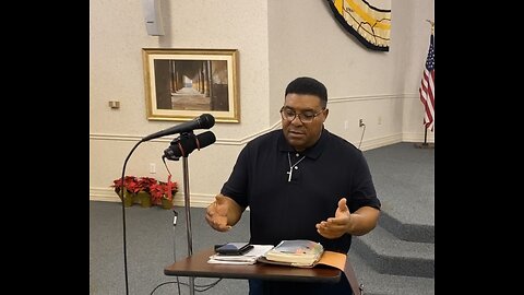 Deacon Eric Wrights Gives a Message on the Importance of Prayer