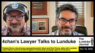 4chan's Lawyer Talks to Lunduke