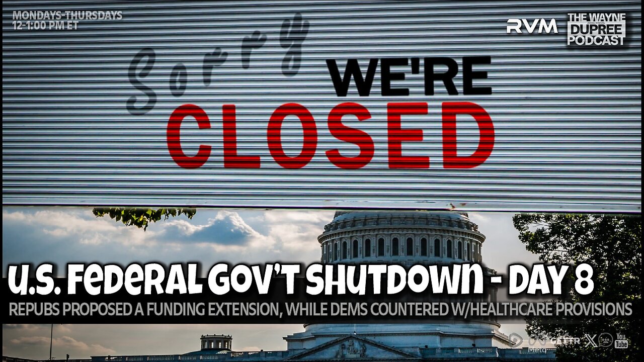 E2169: The UniParty Continues To Keep Gov't Shutdown 10/8