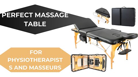 The PERFECT Massage Table! 😍 Comfort, Quality & Portability in One! 🔥