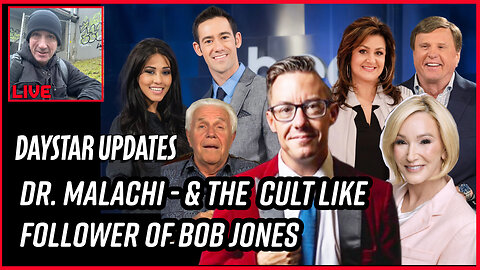 DayStar updates, Dr. Malachi - & the Cult like follower of Bob Jones