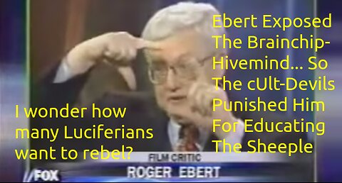 Roger Ebert Got In Trouble Exposing Ancient, Ai-Clone Technology