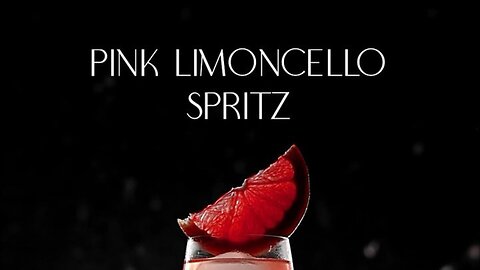 COCKTAIL PINK LIMONCELLO SPRITZ
