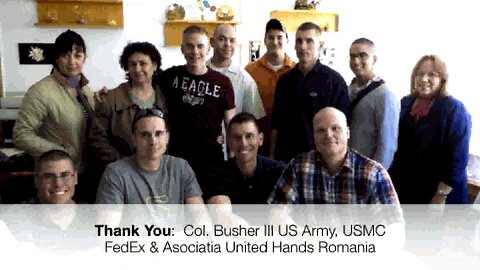 Erika [Frantzve] Kirk Thanks Alleged Child Trafficker Col. Busher III For Aiding Romanian Angels