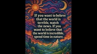 They tell you to dismiss the evidence of your eyes and ears.