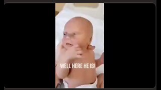 Another black eyed child. Is anyone noticing this? How about nurses in maternity wards? Anyone?’