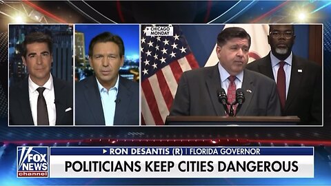 NEW: Florida Governor Ron DeSantis just WENT OFF on JB PRIZTKER