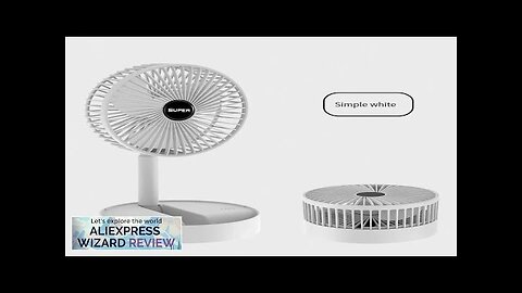 New Stand Fan 6 Inch Folding Portable Telescopic Floor/USB with Rechargeable Battery3 Review