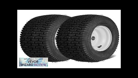 VEVOR Lawn Mower Tires with Rim 16x6.5-8" Tubeless Tractor Tires 2-Pack Tire Review