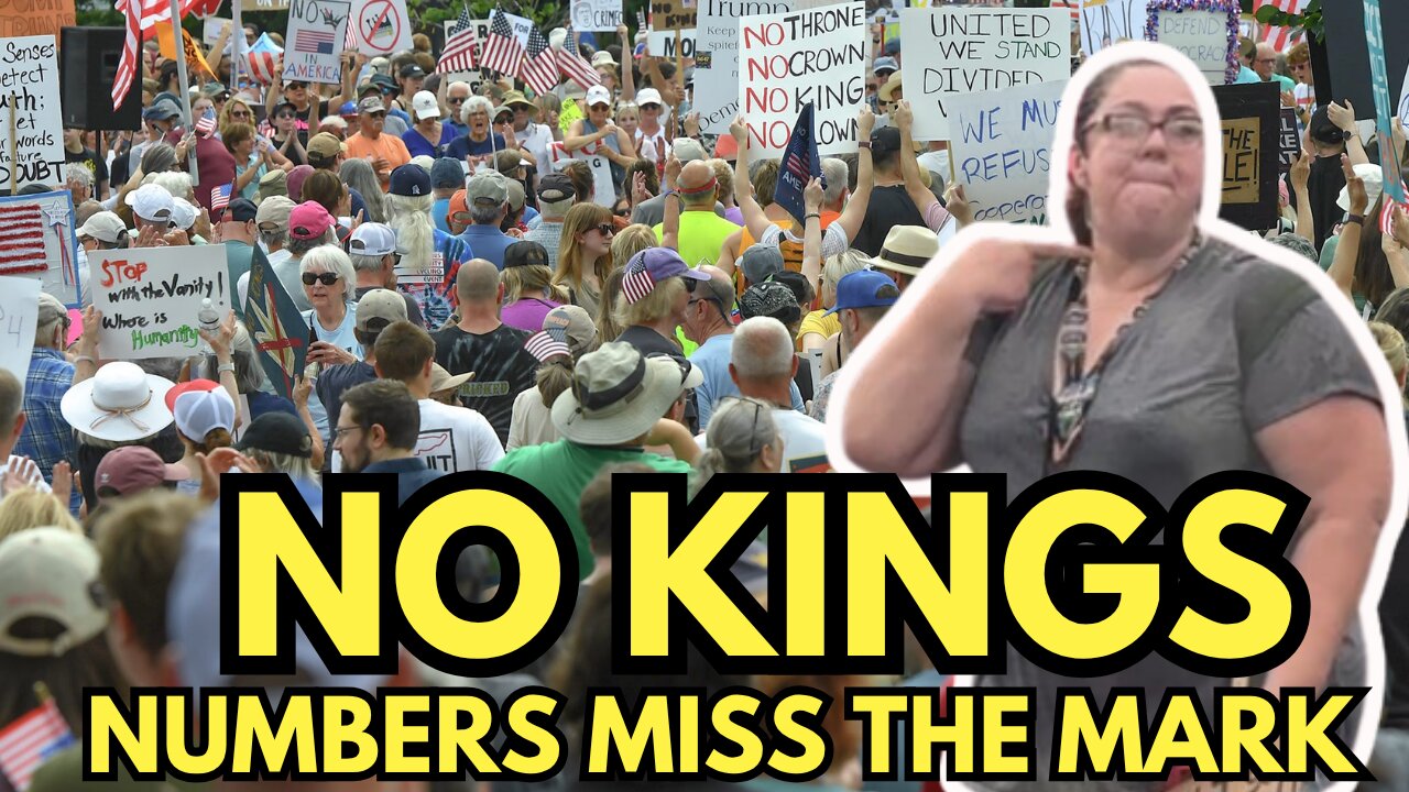 NO KINGS NUMBERS FUDGED?