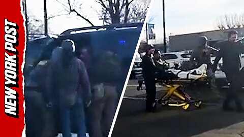 ICE pursuit spirals into multi-car crash as kids, grandmother are detained