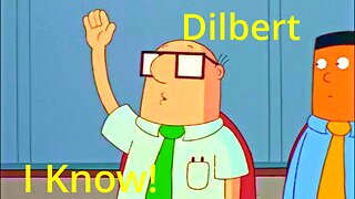 Dilbert: Wally has a suggestion for a merger partner