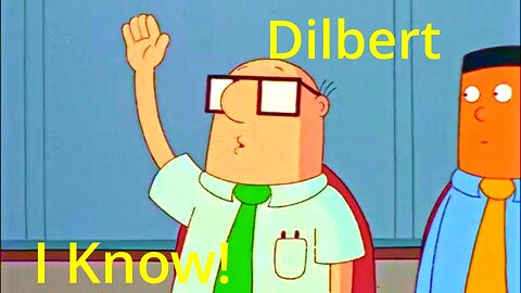 Dilbert: Wally has a suggestion for a merger partner