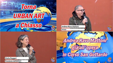 Al via la terza edizione di Urban Art a Chiasso