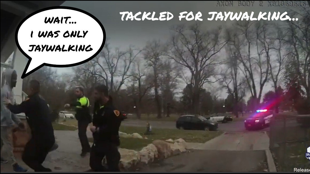 Arrested After Jaywalking
