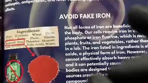 Natural Iron vs Synthetic Iron