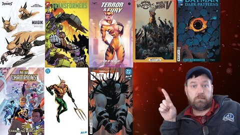 Comic Haul & Review Very Strange Week in Comic Reading