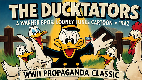 The Ducktators (1942) - Classic Looney Tunes WWII Propaganda Cartoon