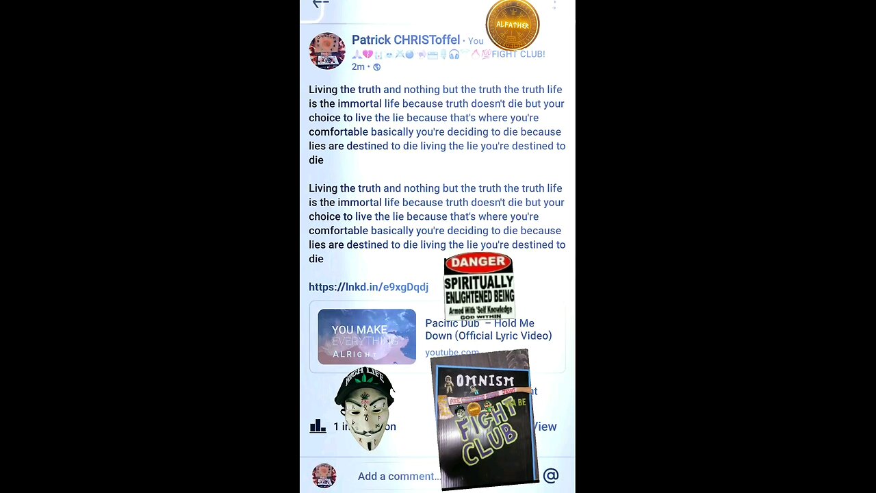 TRUTH LIFE IS MY LIFE!