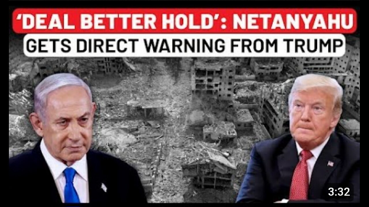 Trump’s Final Warning To Netanyahu Before Inauguration? ‘Do What You Have To’ Message On Gaza Truce