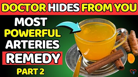 Doctor Hides from You! | The Most POWERFUL ARTERIES SPICES And Clear Clogged Arteries-Part 2.