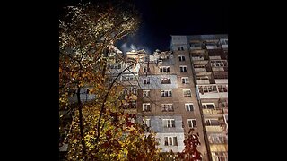 In occupied Alchevsk, an explosion destroyed several apartments in a high-rise building