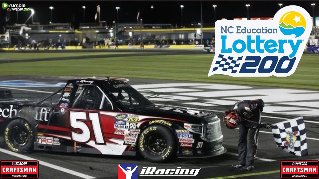 🏁🖤RACING FOR ROWDY MIX: iRACING FRENZY + North Carolina Education Lottery 200 + FORZA HORIZON 6
