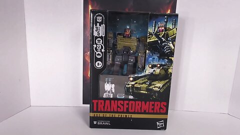 Age of the Primes Voyager Combaticon Brawl Transformers Figure - Rodimusbill Full Review