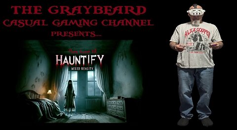 Hauntify Mixed Reality : Ghost Kid Jumps on Graybeard