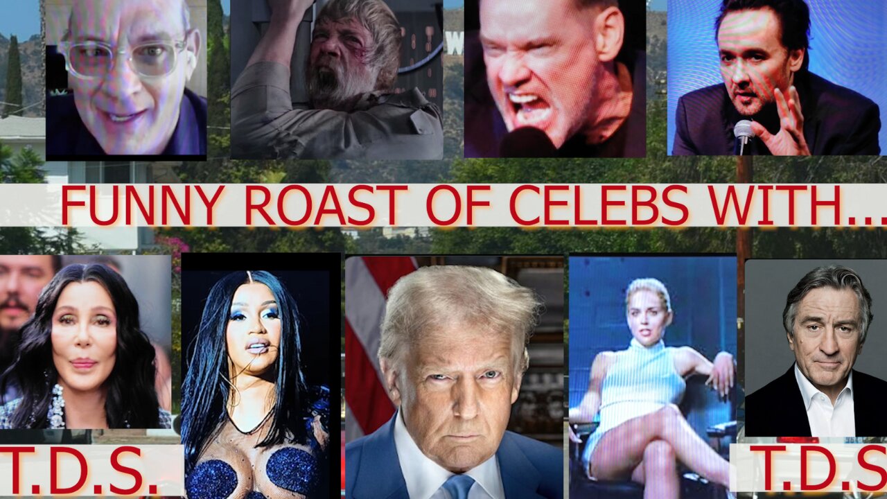 HILARIOUS ROAST OF HOLLYWOOD, CELEBS WITH TDS, AND THEM RUINING THE OSCARS.