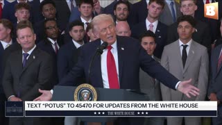 LIVE: President Trump Welcomes LSU and LSU Shreveport Championship Baseball Teams...