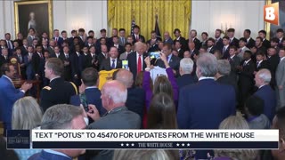 LIVE: President Trump Welcomes LSU and LSU Shreveport Championship Baseball Teams...
