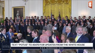 LIVE: President Trump Welcomes LSU and LSU Shreveport Championship Baseball Teams...