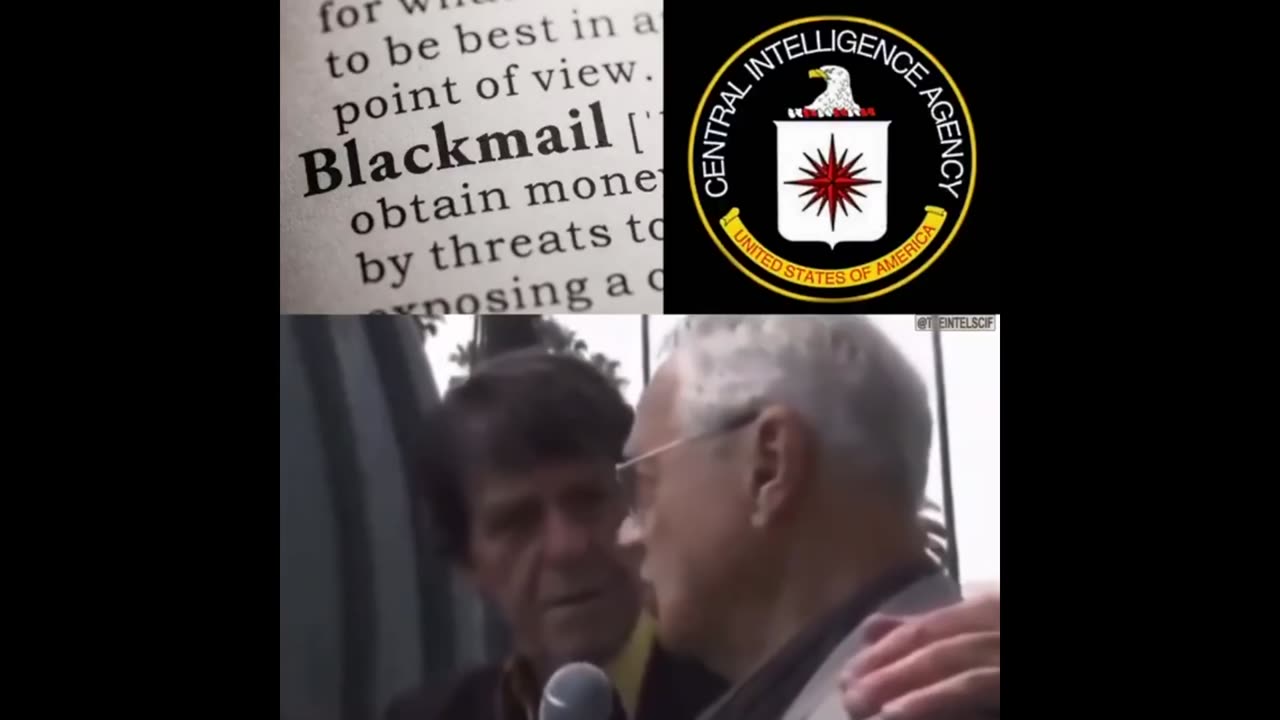 Blackmail and the CIA