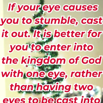 “Choosing Life Over Sin” Mark 9:47.#shortvideo #youtube #ytshorts #reels #facebook #believe #god #yt