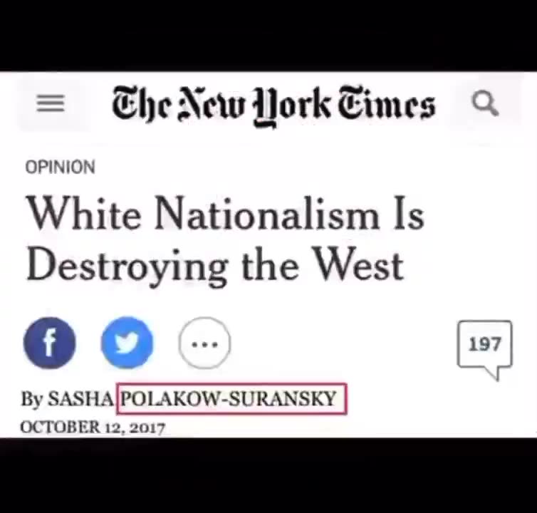 Jews Hate The White Folks