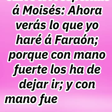 "Dios Reafirma Su Promesa de Liberación" Éxodo 6:1#shorts #shortvideo #youtube #ytshorts #jesus #yt