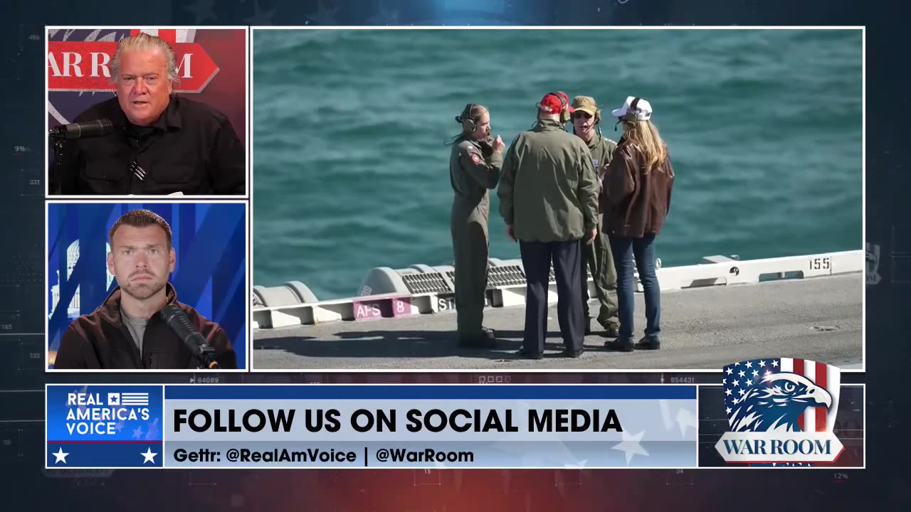 BANNON: Trump's Visit With The Navy Rejuvenated Him, And He's Just Getting Started. The 250 Years Of Navy Celebration Was A Rousing Success!