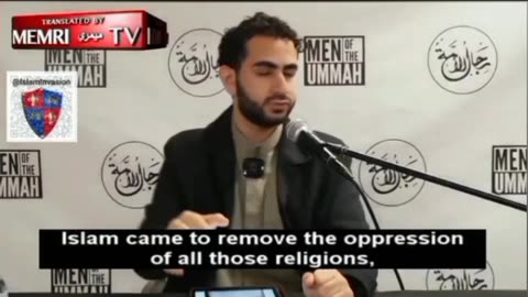 ALERTA ASSUSTADOR DE CHICAGO NOS EUA: Muçulmano declara em vídeo: “O Islã NÃO veio para coexistir. O Islã é SEMPRE superior. Nada está acima do Islã.”