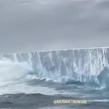 Beyond the Antarctic ice wall!