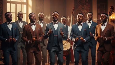 We Walk Not Alone - Inspirational African Male Choir | Powerful Uplifting Harmony | Relaxing AI EDM