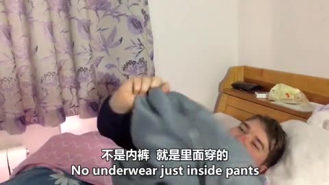 Foreigner Tries Thermal Pants… Now He Wants Ten More!