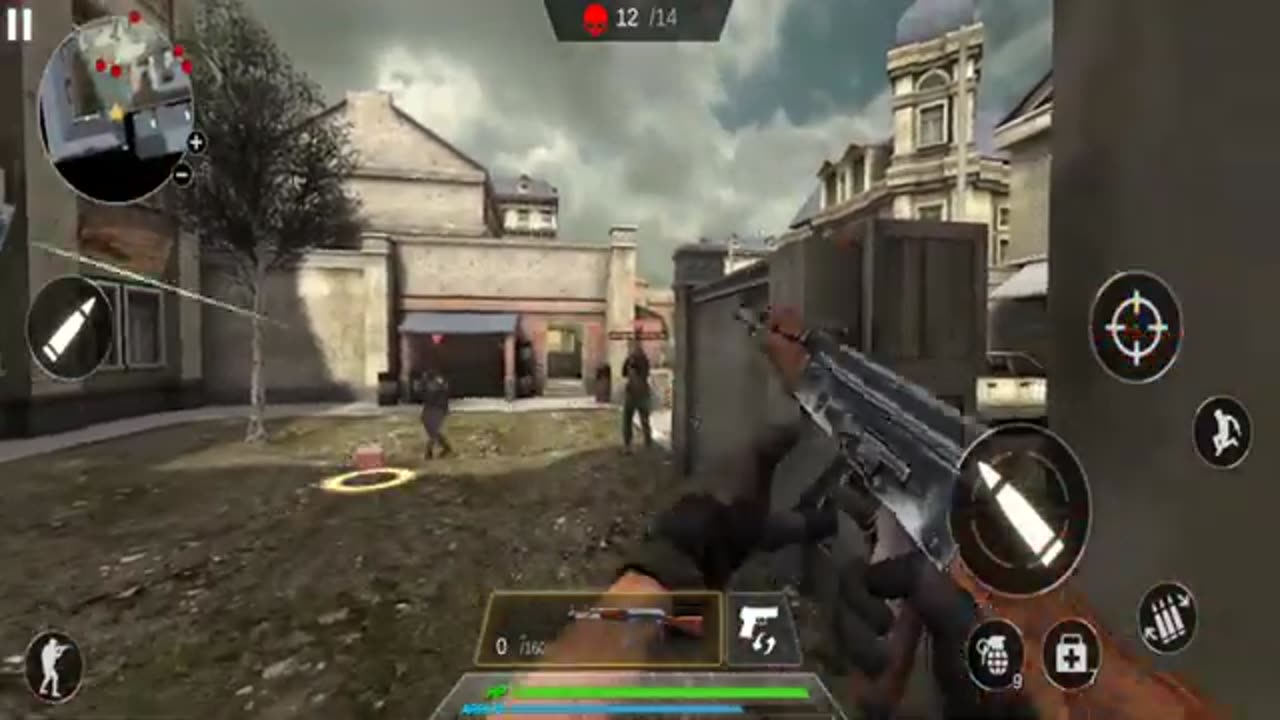 Run fire game in online games player