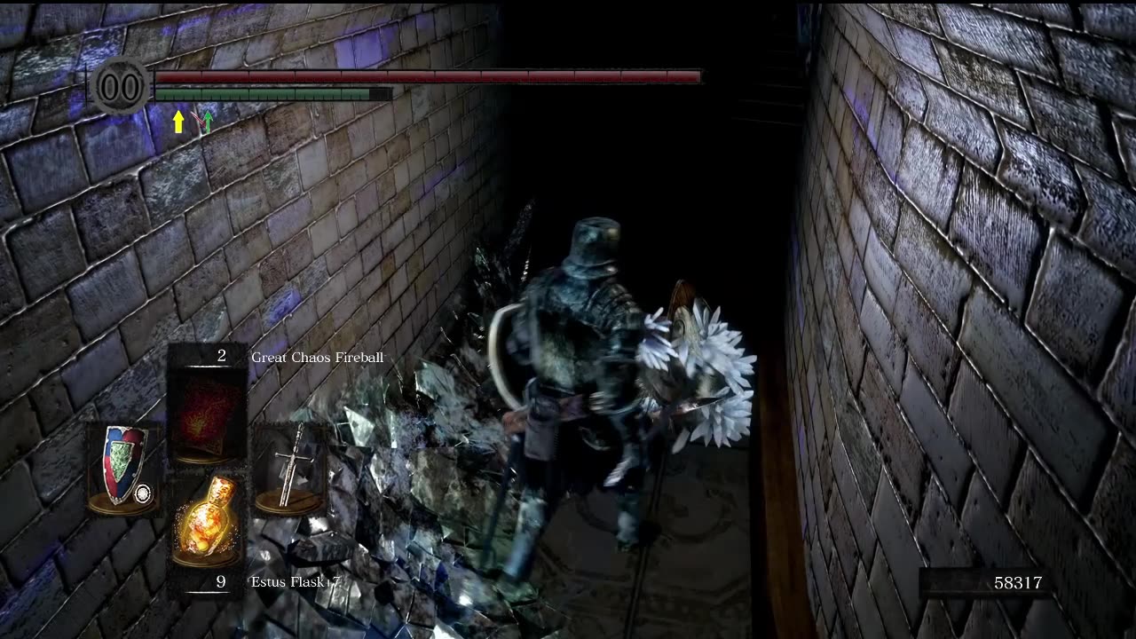 Dark Souls Remastered | Crystal Knight & Lizard before first meet with Seath the Scaleless on NG+1