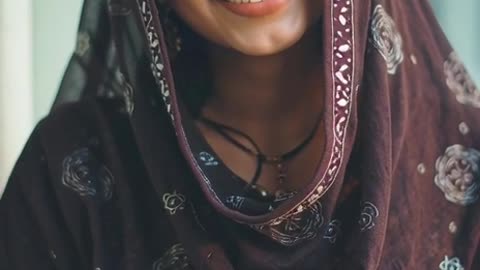 The video is made with AI, it may be artificial