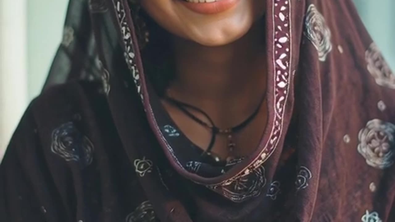 The video is made with AI, it may be artificial